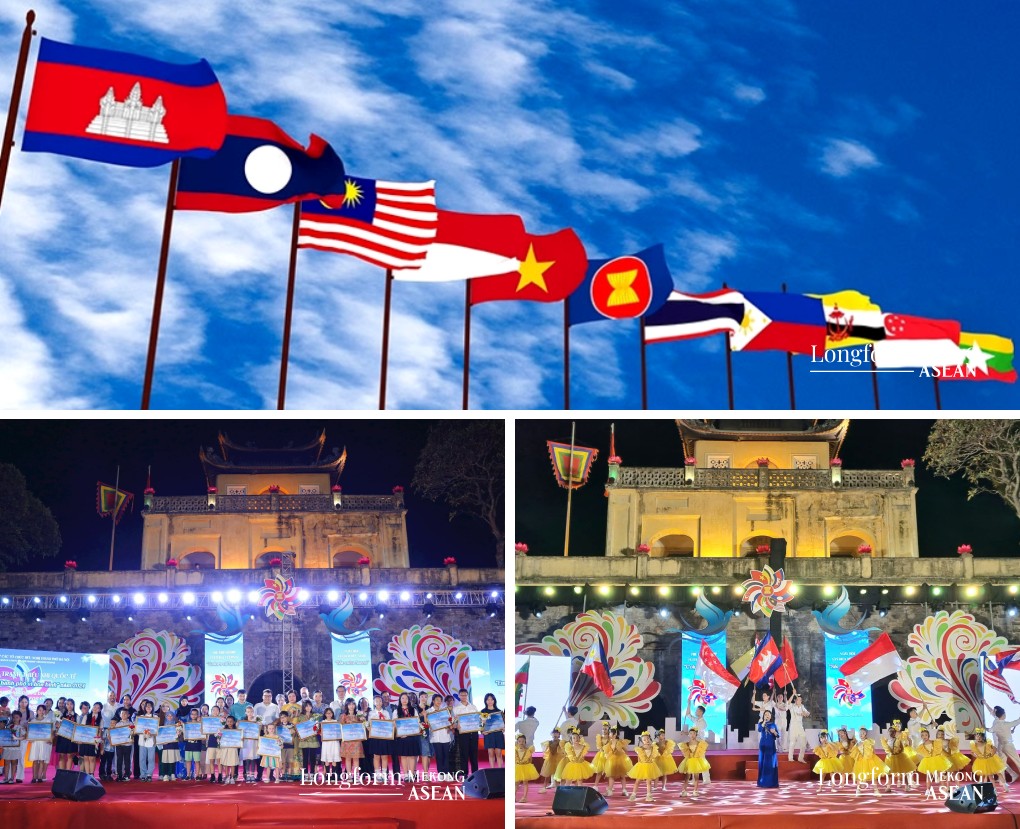 Ngày hội văn hóa hữu nghị “Sắc màu ASEAN” tổ chức tháng 8/2024 tại Hoàng thành Thăng Long (Hà Nội).